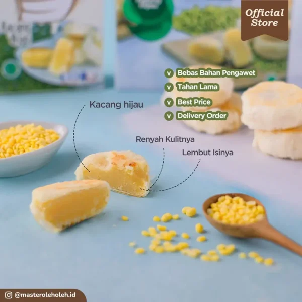 Bakpia Mutiara Jogja Kacang Hijau 2