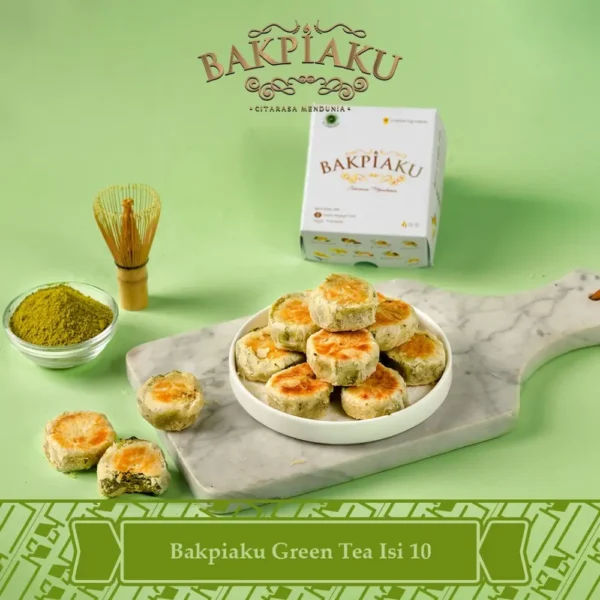 Bakpiaku Rasa Green Tea