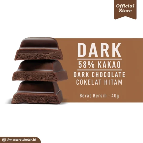 Cokelat Monggo Dark 58 Bar 40gr 1