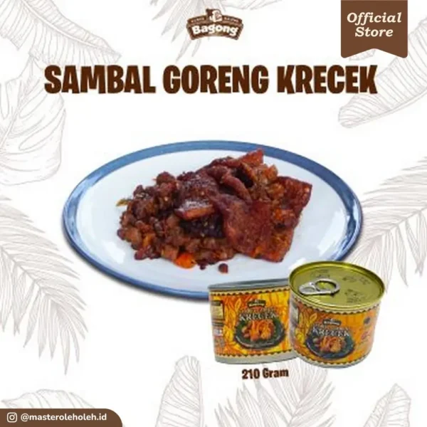 Gudeg Bagong Sambal Goreng Krecek 210gr