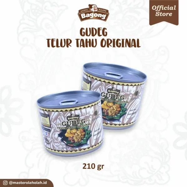 Gudeg Bagong Telur & Tahu 210gr