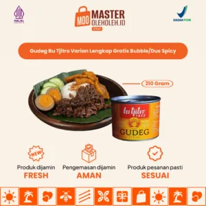 Gudeg Bu Tjitro Varian Lengkap Gratis Kardus Spicy